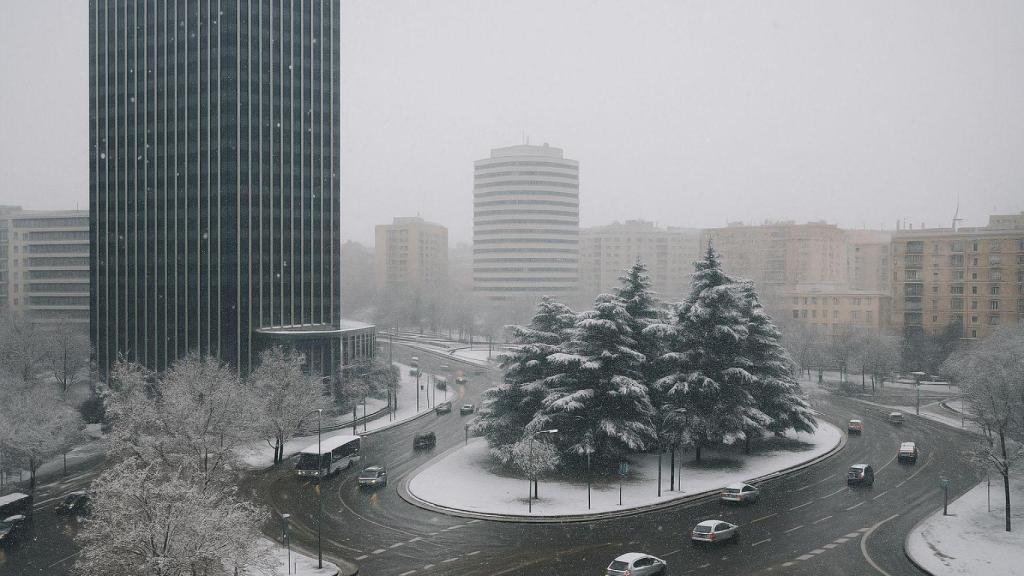 Recreación de la vistas desde casa de Lolita Flores.