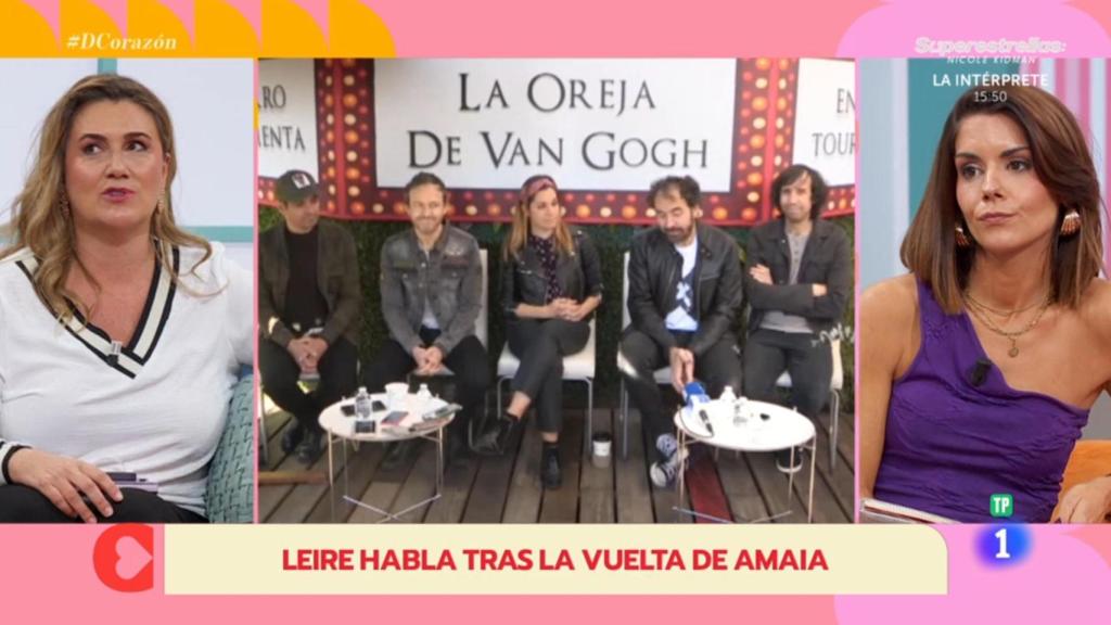 Carlota Corredera y Anna Gurgui en 'D Corazón'.