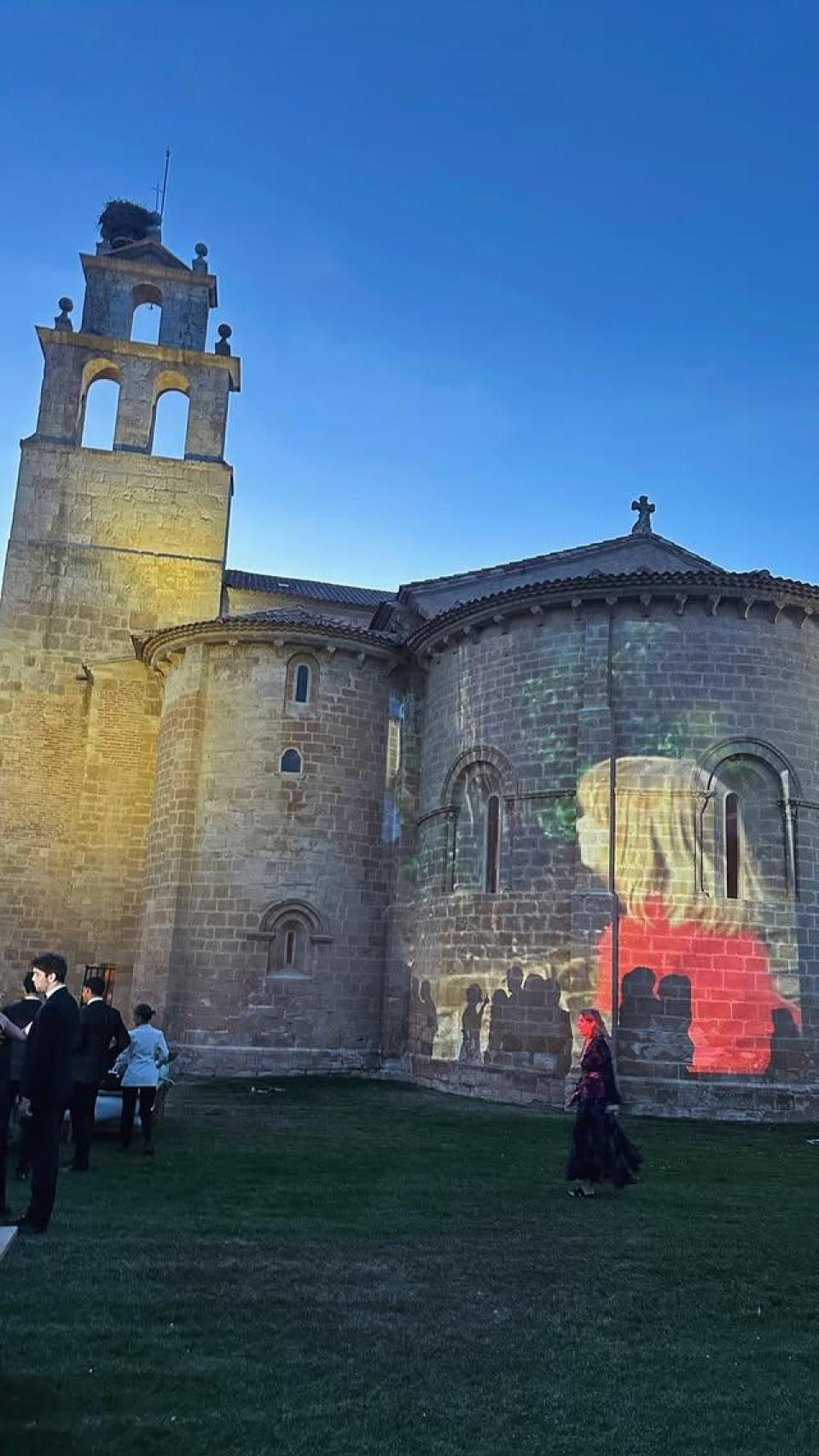 Imagen de la boda de Stella del Carmen y Alex Gruszynski, celebrada el sábado 18 de octubre en la Ribera del Duero.