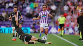 Imagen del partido del Real Valladolid CF frente al Real Sporting de Gijón