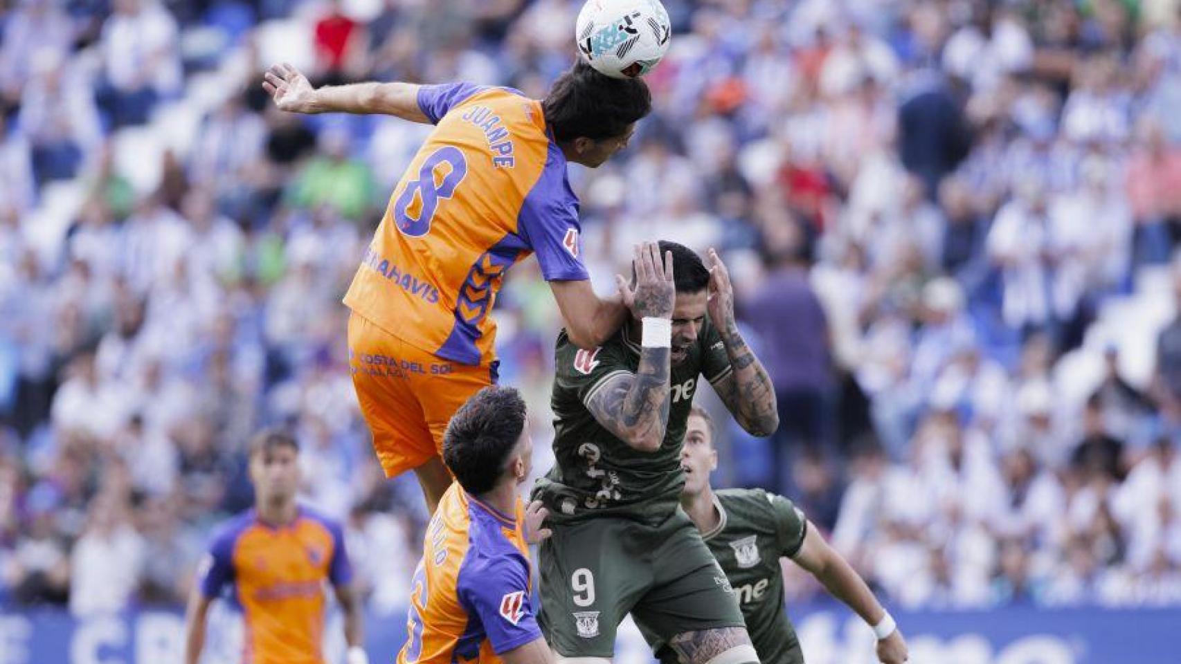 Leganés vs. Málaga CF de Segunda División, en directo.