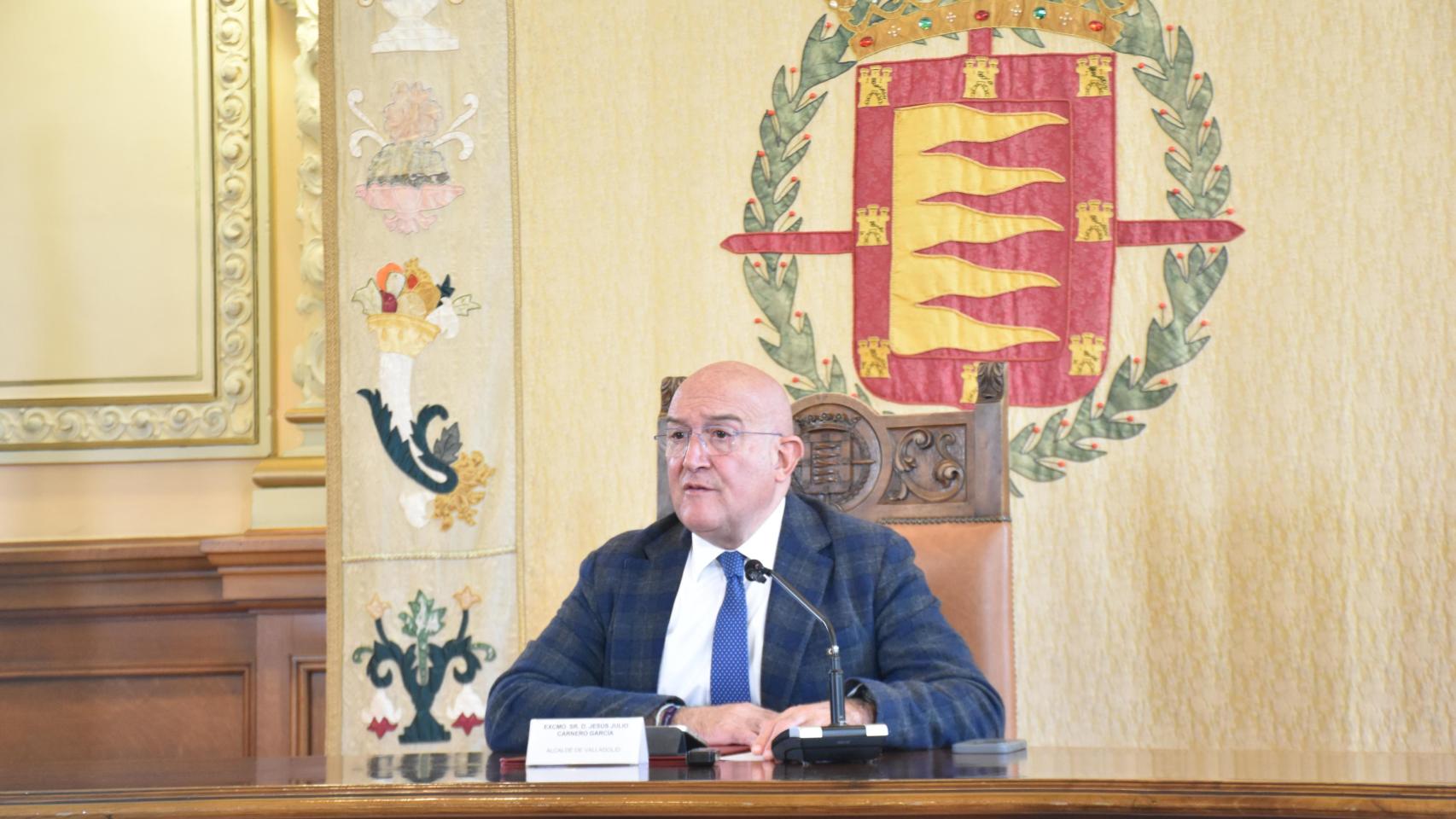 Jesús Julio Carnero, alcalde de Valladolid