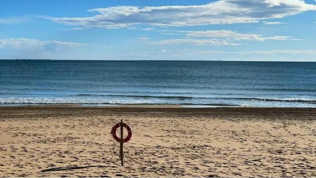 Playa de Les Roquetes de Guardamar del Segura.
