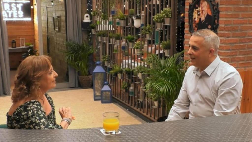 Mar (57) y Carlos (56) en su cita de 'First Dates'
