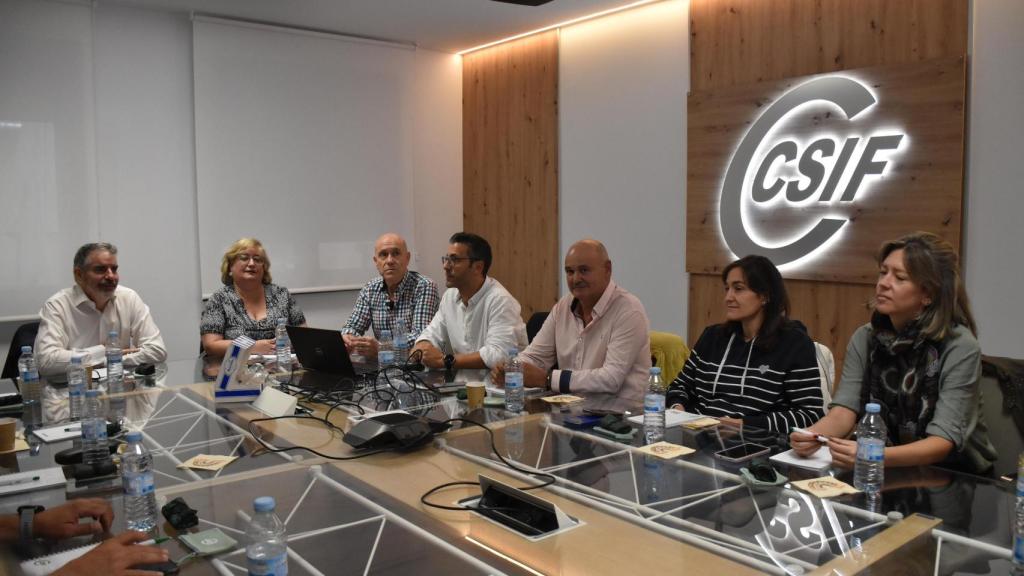 Jornada autonómica de delegados de la Administración General del Estado, en la sede de CSIF de Zamora