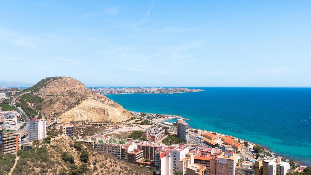 La ciudad de Alicante.