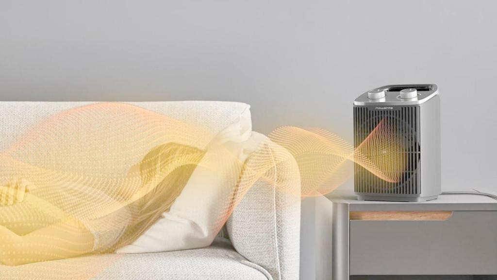 Buena temperatura con el mínimo consumo: así es el calefactor Rowenta de bajo consumo que necesitas este invierno