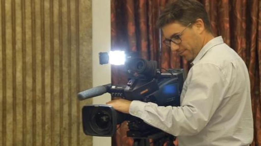 David Rodríguez Ballesta, natural de Granada, durante una producción en España.