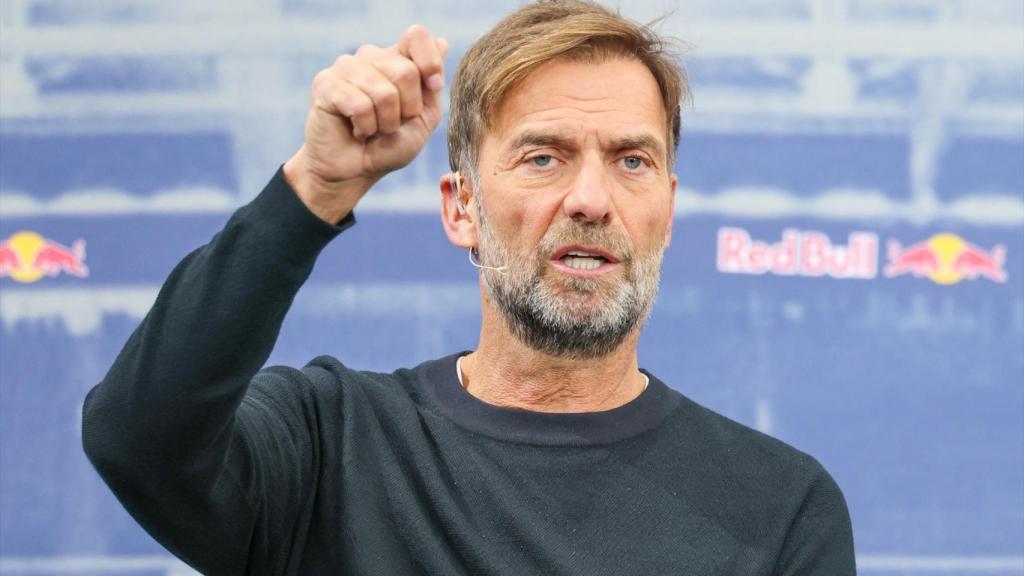 Jürgen Klopp, en su presentación con Red Bull