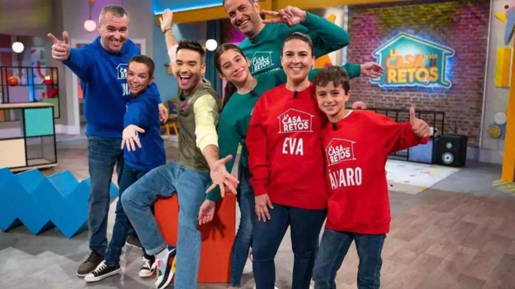 Algunos de los participantes de 'La casa de los retos'.