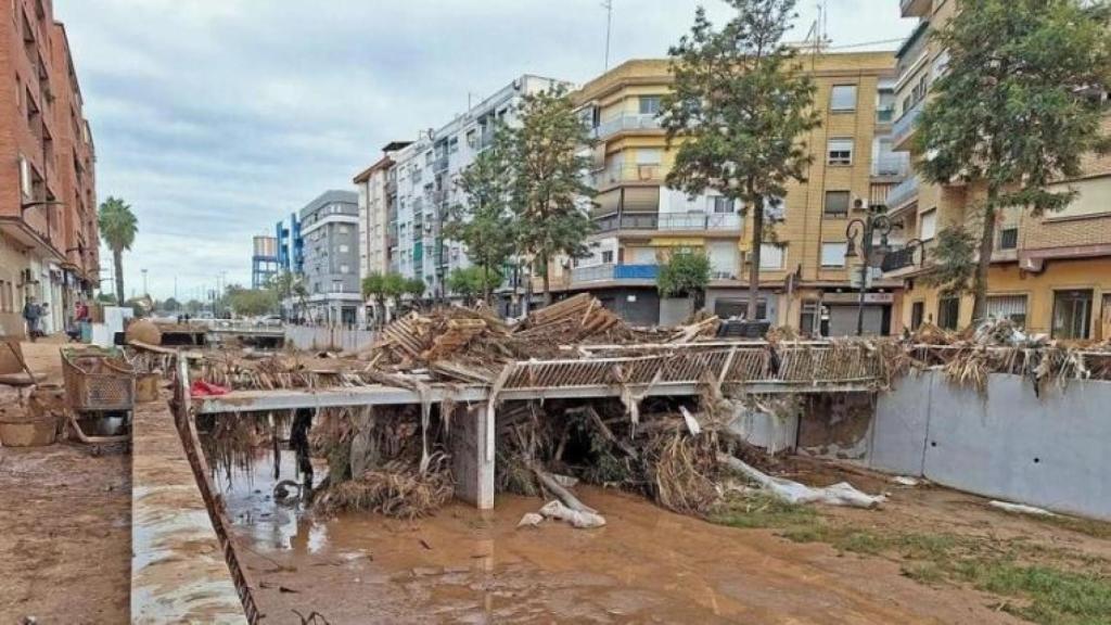 Barranco de La Saleta, 48 horas después de la dana. METEORED