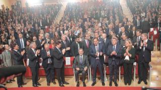 El rey Felipe VI en el XXVIII Congreso Nacional de la Empresa Familiar, en Burgos.