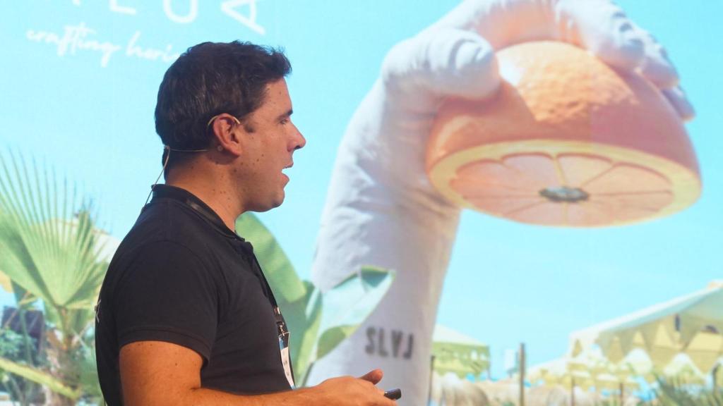 Un momento de la presentación del proyecto Valua, una de las iniciativas participantes del programa. Foto: Vicent Bosch