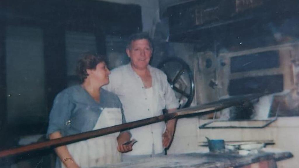 Julio Franco y Pilar Urrios.