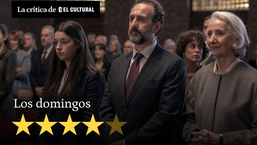 Blanca Soroa, Miguel Garcés y Mabel Rivera, en un momento de la película