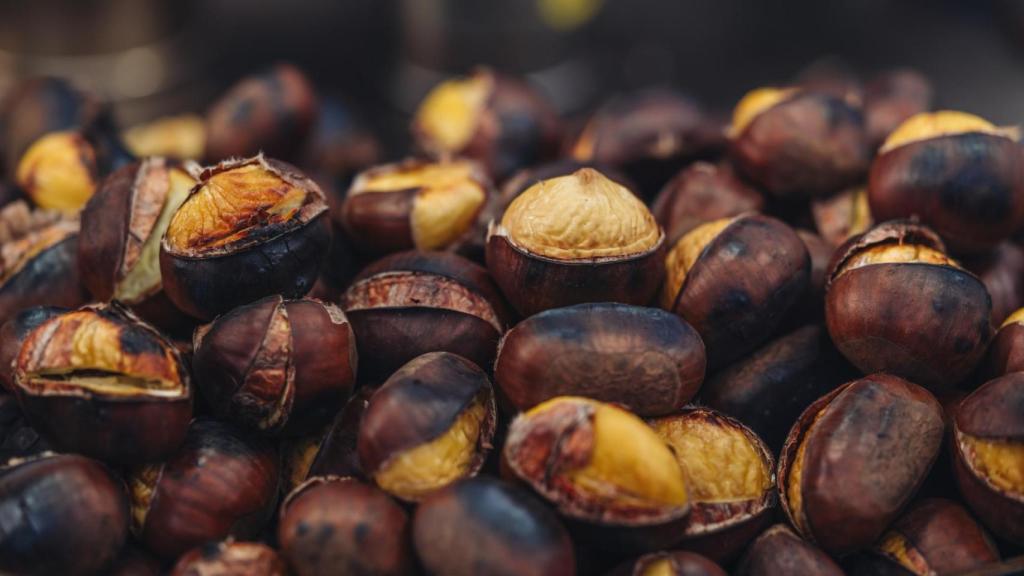 Castañas asadas