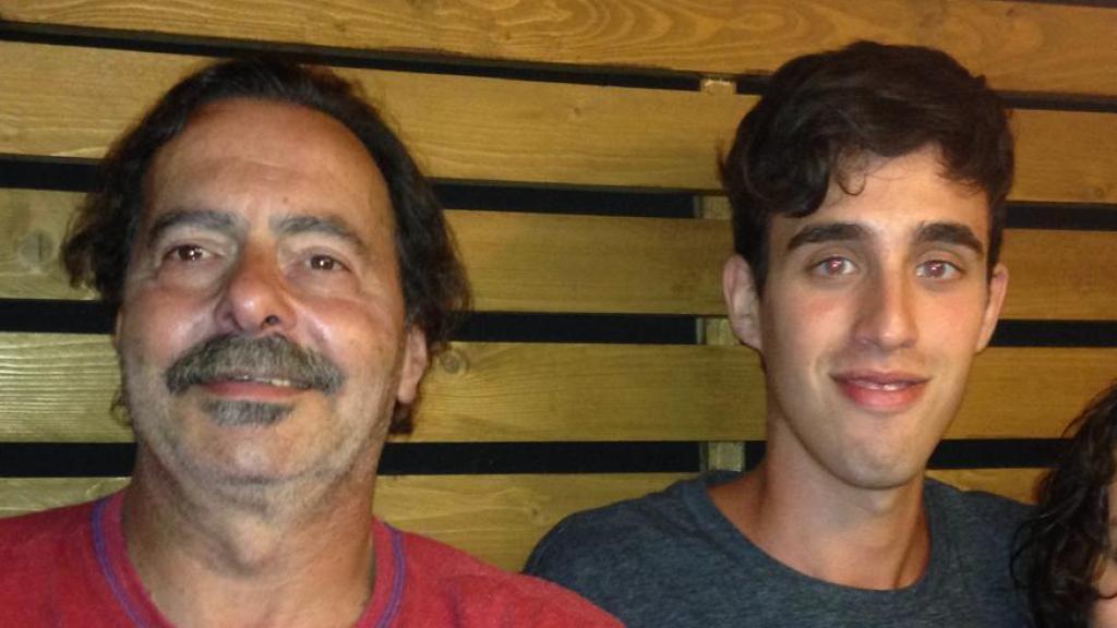 Daniel Ropero junto a Valentín.