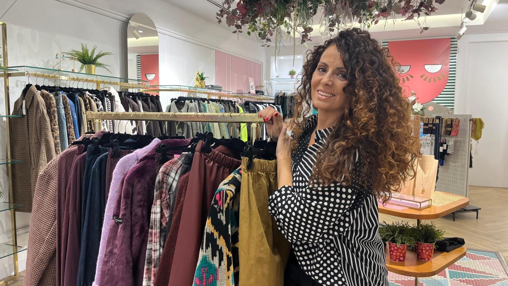 Martina, de la tienda Martina Álvarez en la plaza de Lugo de A Coruña