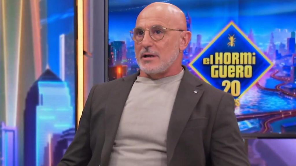 Luis de la Fuente, durante su entrevista en El Hormiguero.