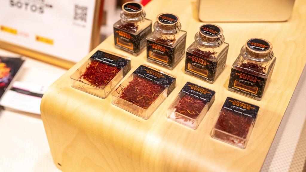 Azafrán de la Mancha de Antonio Sotos.