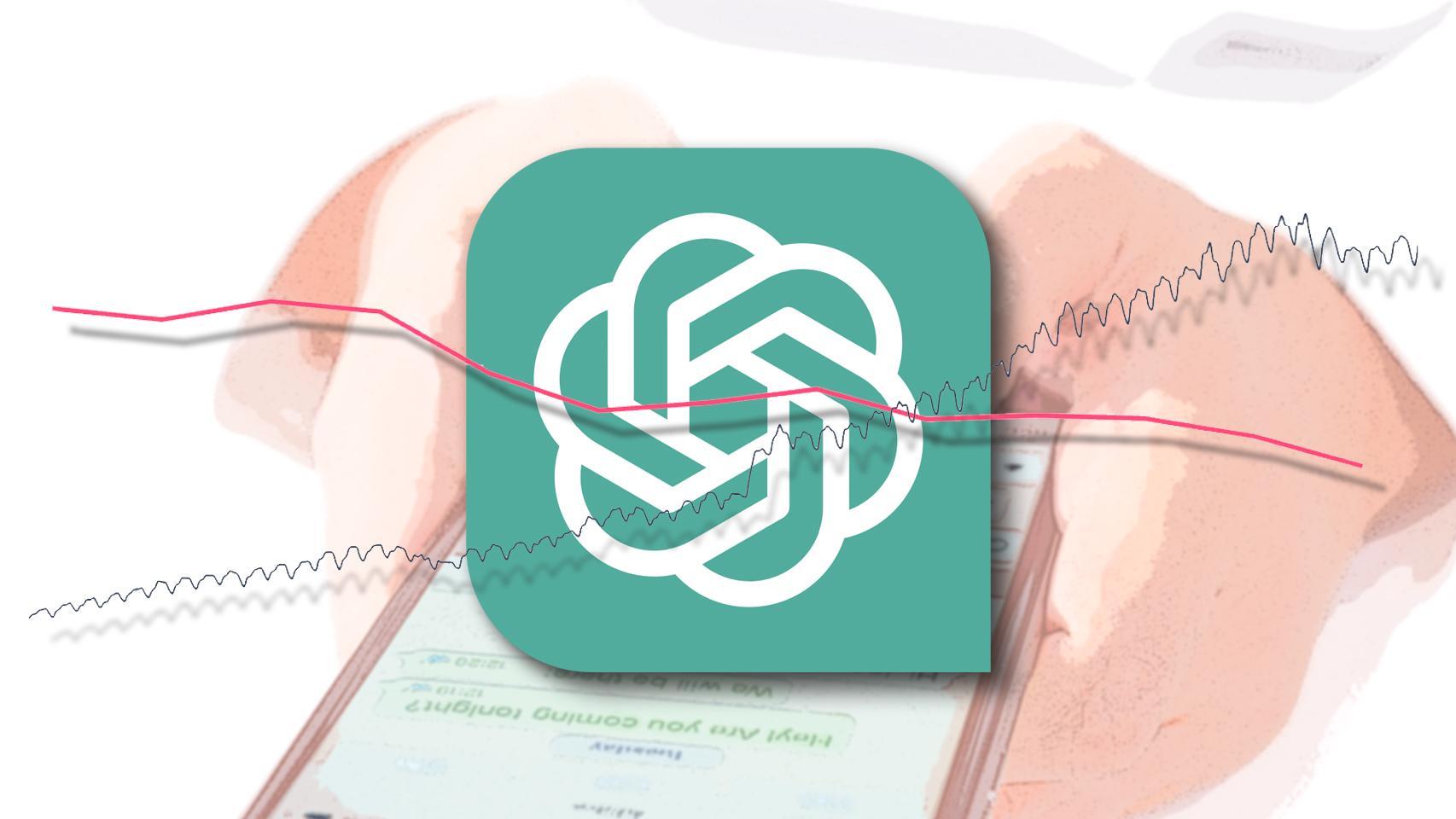 Fotomontaje inspirado en ChatGPT