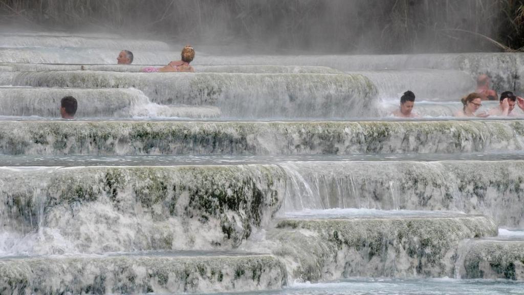 Cascada del Molino, Termas de Saturnia (Italia).