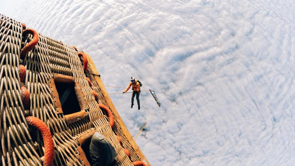 Julien Roux subiendo.