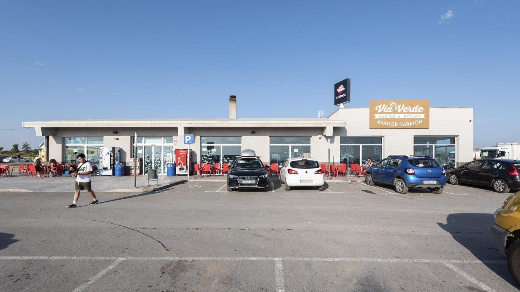 Exterior del restaurante Vía Verde