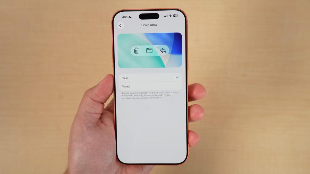 Nueva opción en iOS 26.