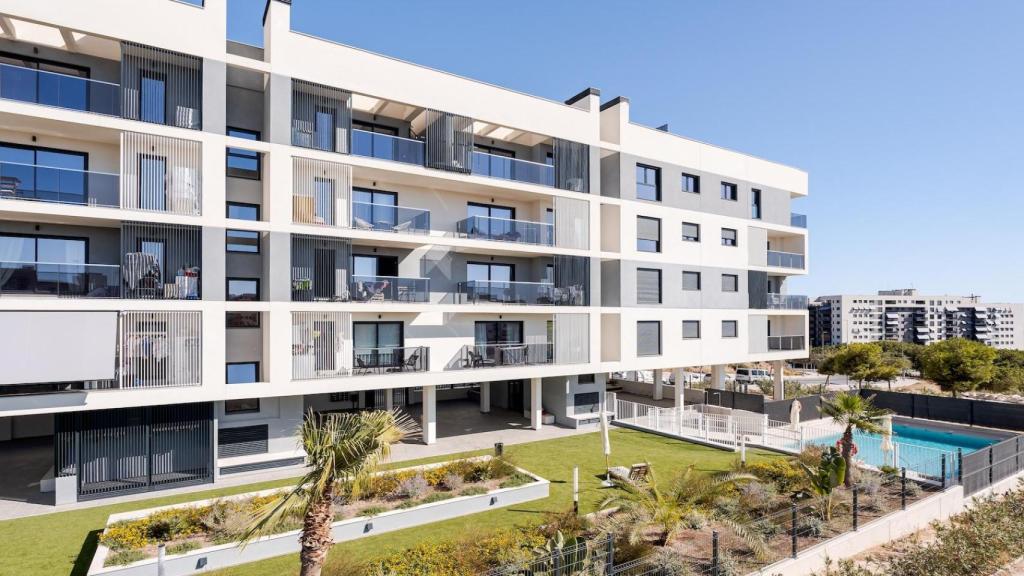 Una vista de 'Aborda', la nueva promoción de la que ya están entregando las llaves en Alicante.