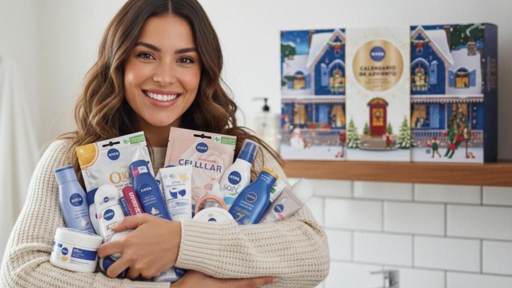 Calendario de adviento de Nivea.