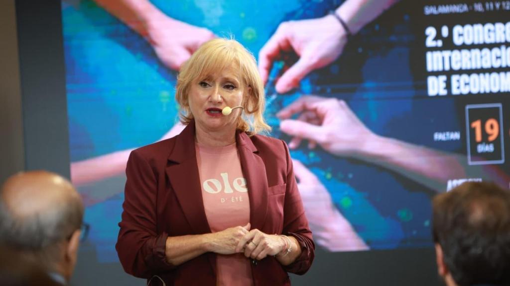 La consejera de Industria, Comercio y Empleo, Leticia García