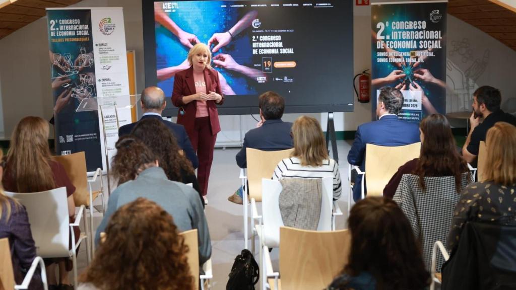 La consejera de Industria, Comercio y Empleo, Leticia García