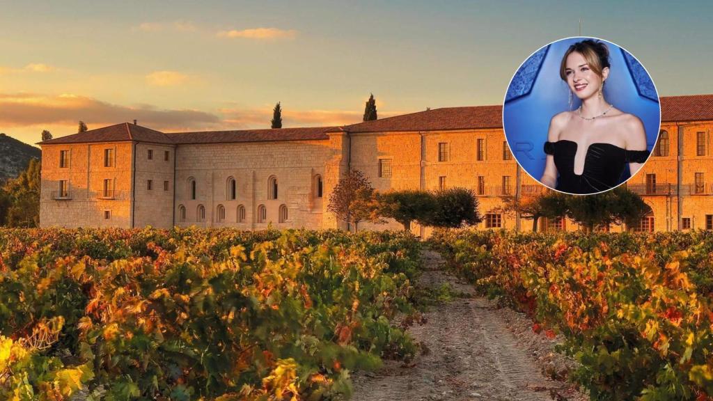 Abadía Retuerta de Valladolid y la hija de Antonio Banderas, Stella del Carmen.