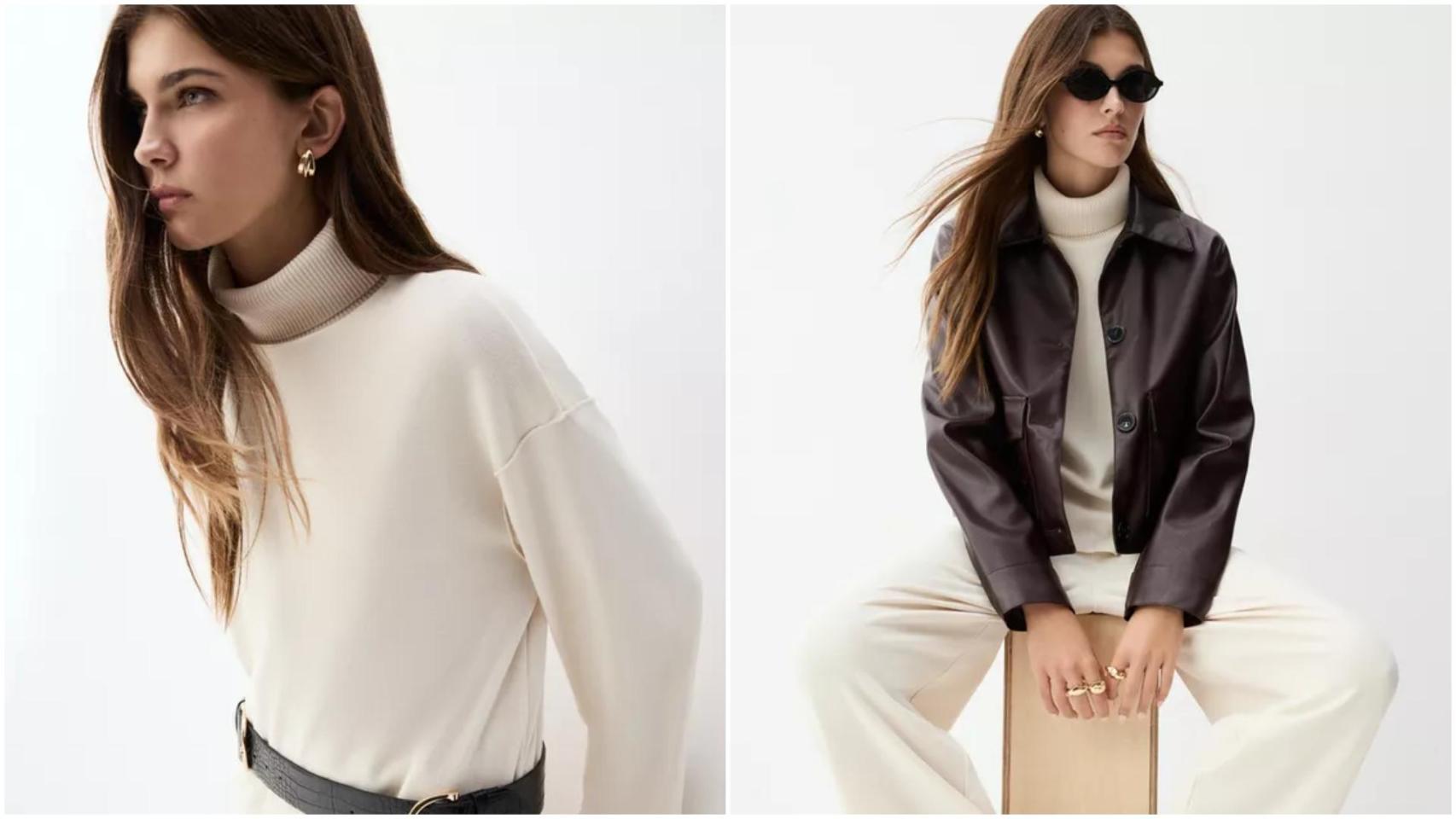 Total look blanco de Lefties