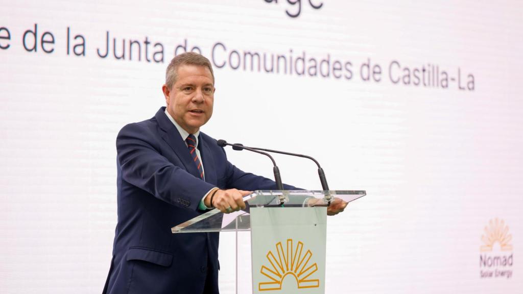 Emiliano García-Page, presidente de Castilla-La Mancha. Foto: Javier Longobardo.