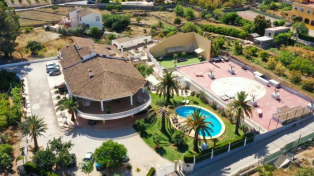 El lujoso chalet de Pedreguer donde operaba OMMIJ.