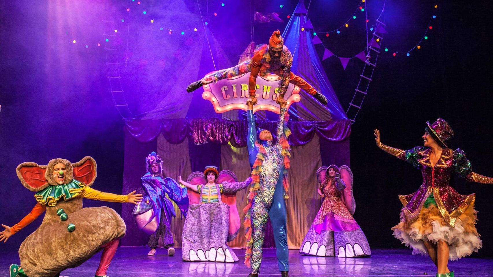 Imagen del musical de Dumbo.