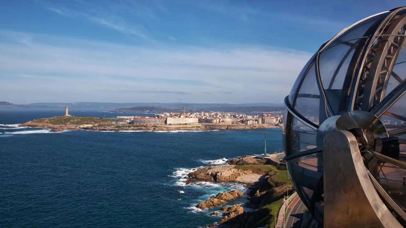 Imagen desde la zona más elevada del recorrido.
