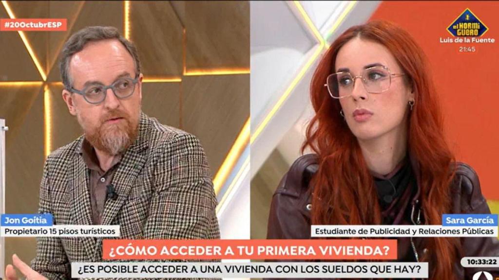 Jon Goitia (izquierda) y Sara García (derecha)