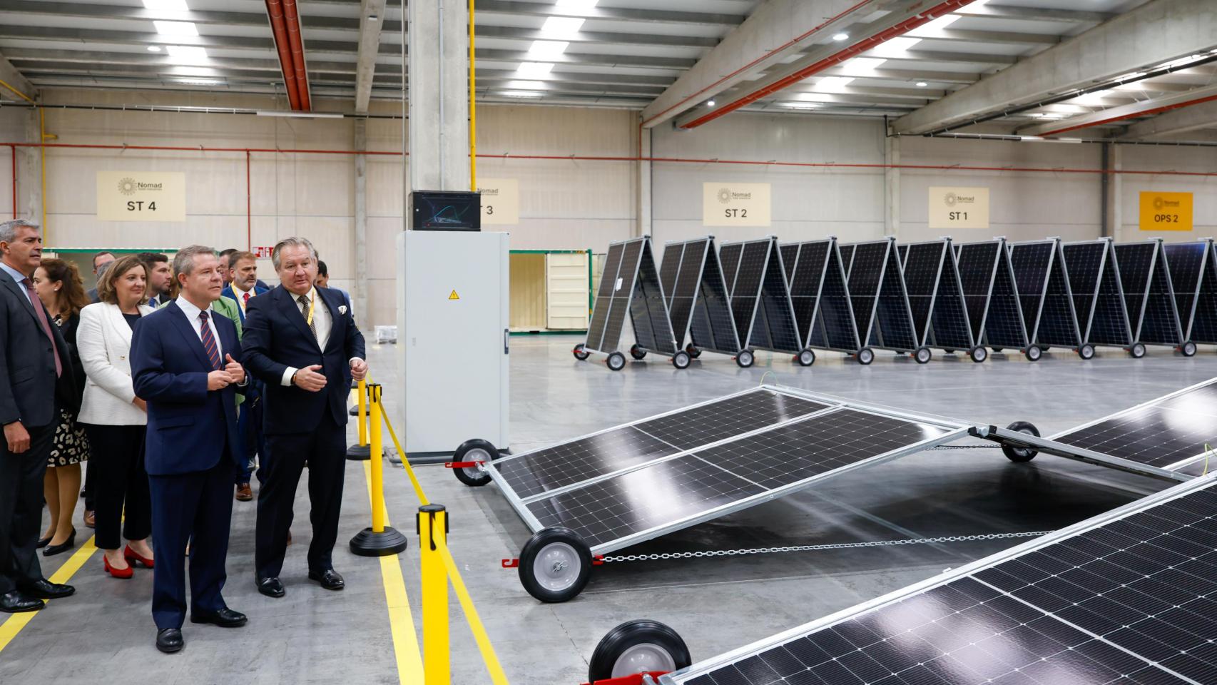 Nomad Solar Energy llega a Toledo: las fotos de la inauguración de la mayor fábrica de generadores móviles del mundo
