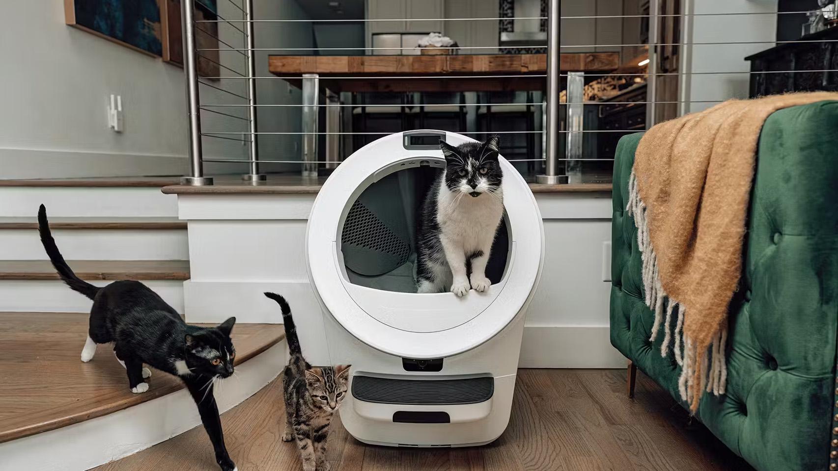 El Litter-Robot 5 Pro de la firma Whisker.