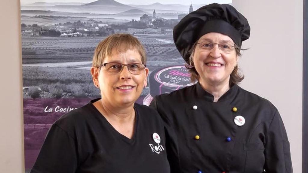 Mari y Blanca en Rodi.