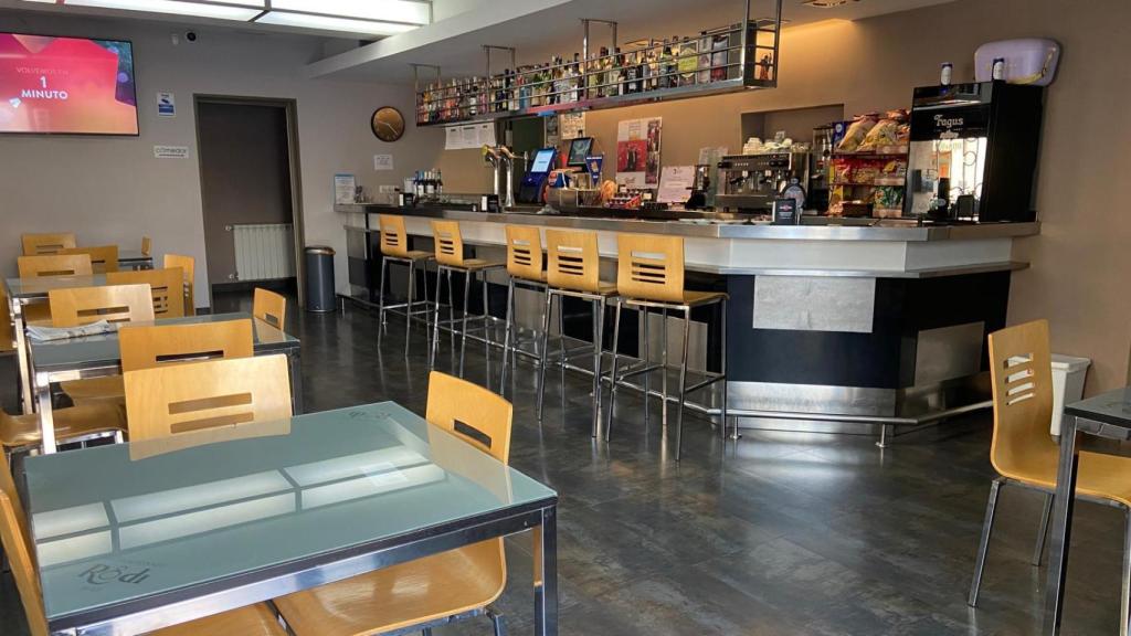 Interior del restaurante.