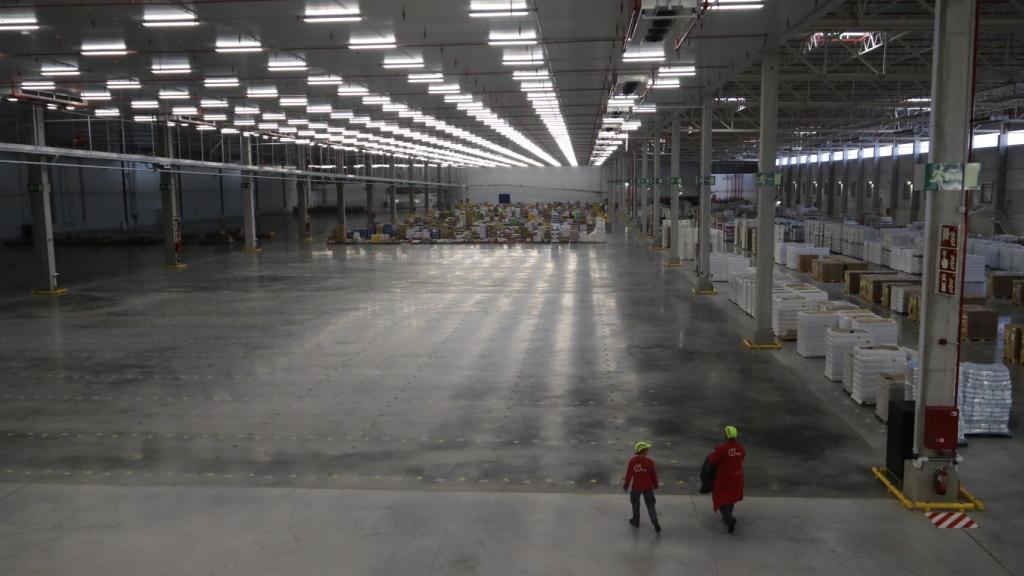 Nave de almacenaje de BonÀrea en Épila