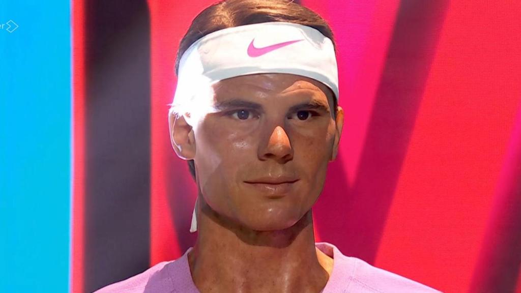 La figura de cera de Rafa Nadal del Museo de Cera de Madrid en ‘Tesoro o cacharro’.