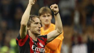 Luka Modric, con el AC Milan.