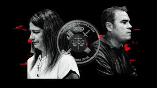 Fotomontaje con los rostros de Leire Díez y Pérez Dolset.