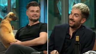 Gabriel Rufián y David Broncano este lunes en 'La Revuelta'.