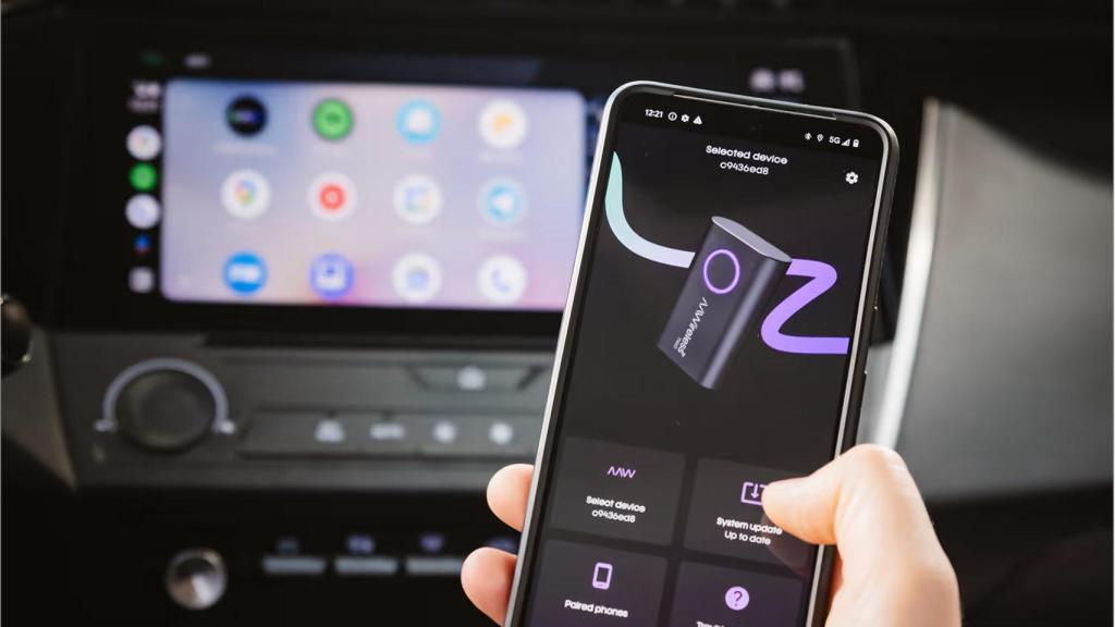 El AAWireless Two+ tiene una app para Android opcional